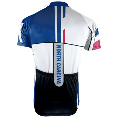 Customized North Carolina Men's Short Sleeve Cycling Jersey