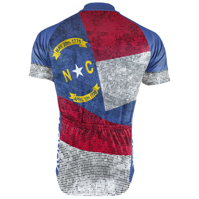 Customized North Carolina Men's Short Sleeve Cycling Jersey