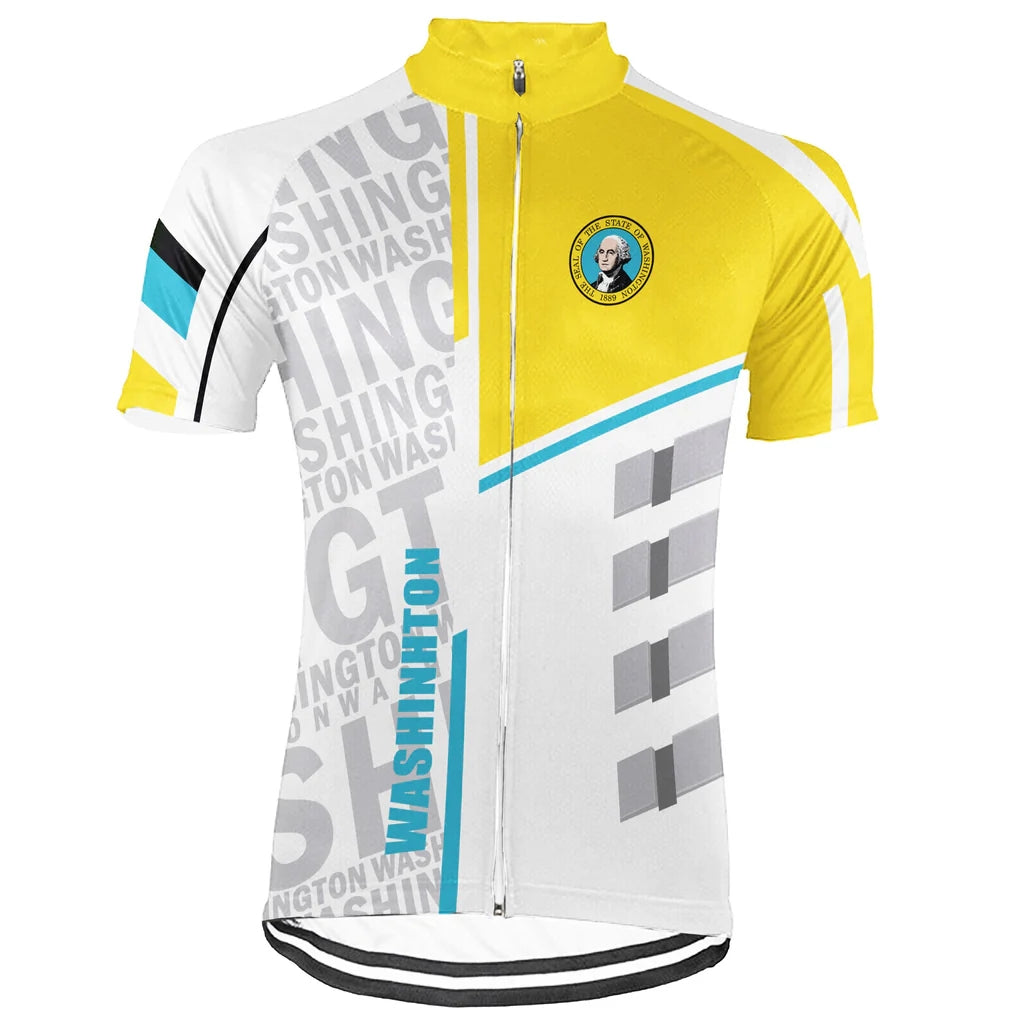 Customized Washington D.C. Men's Cycling Jersey Short Sleeve