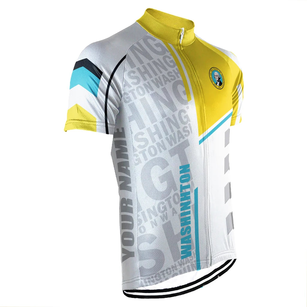 Customized Washington D.C. Men's Cycling Jersey Short Sleeve