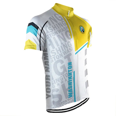 Customized Washington D.C. Men's Cycling Jersey Short Sleeve