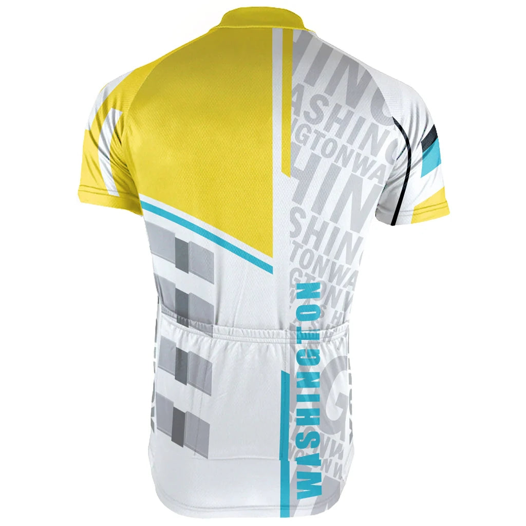 Customized Washington D.C. Men's Cycling Jersey Short Sleeve