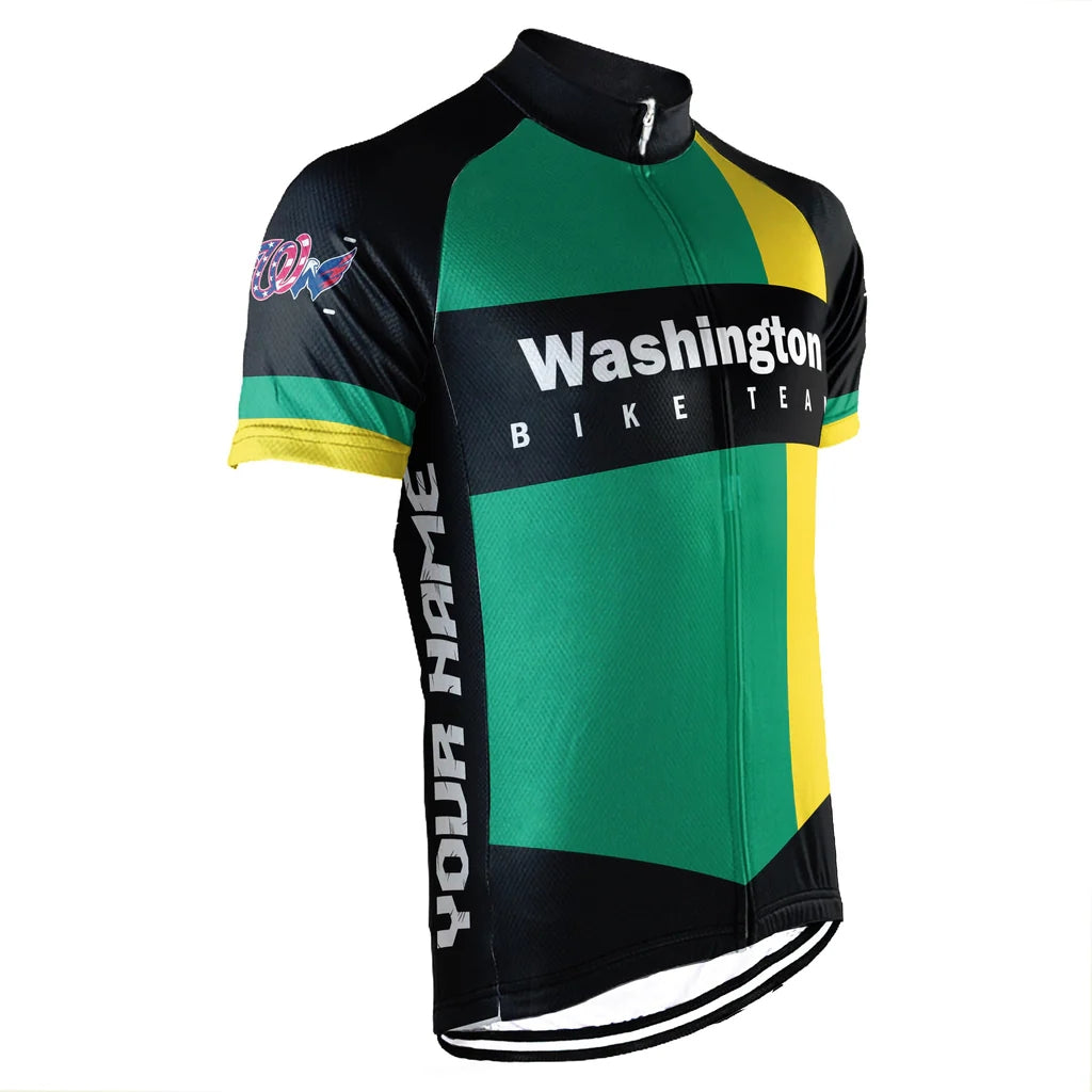 Customized Washington D.C. Men's Cycling Jersey Short Sleeve