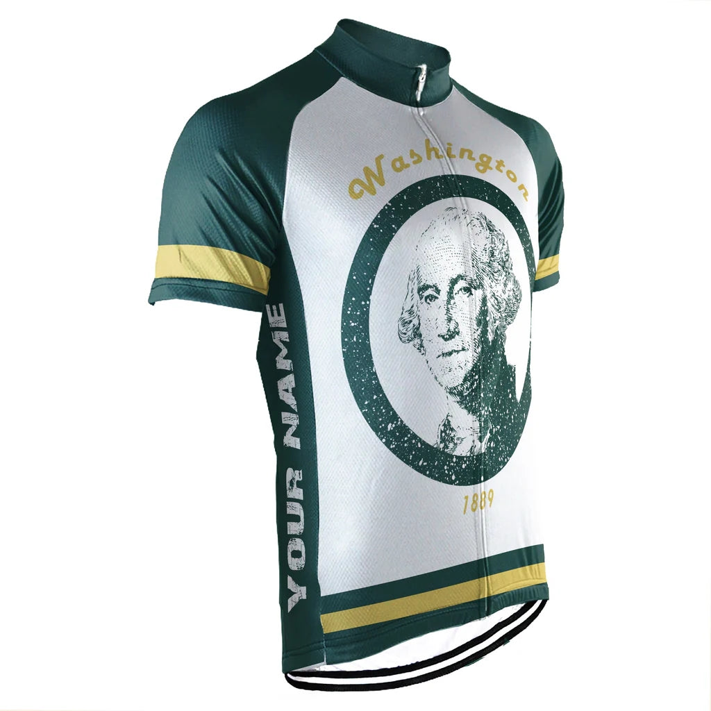 Customized Washington D.C. Men's Cycling Jersey Short Sleeve