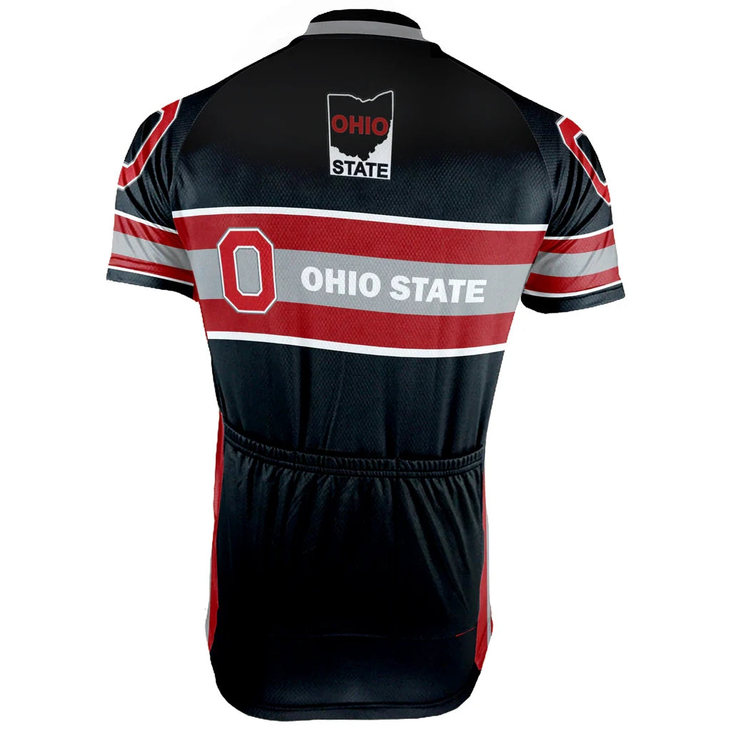Customized Ohio Men's Short Sleeve Cycling Jersey