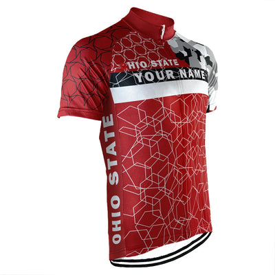 Customized Ohio Men's Short Sleeve Cycling Jersey