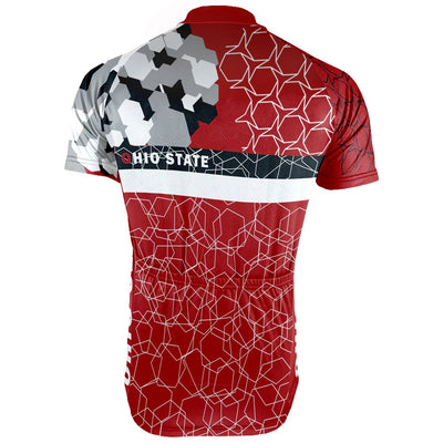 Customized Ohio Men's Short Sleeve Cycling Jersey