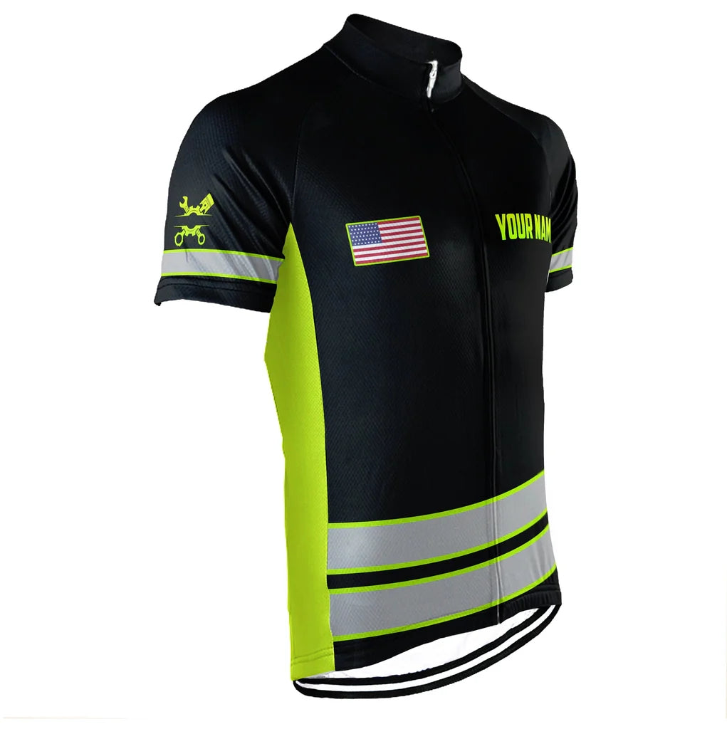 Customized Mechanic Men's Cycling Jersey Short Sleeve