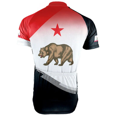 Customized California  Men's Cycling Jersey Short Sleeve