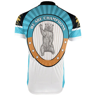 Customized california Men's Cycling Jersey Short Sleeve