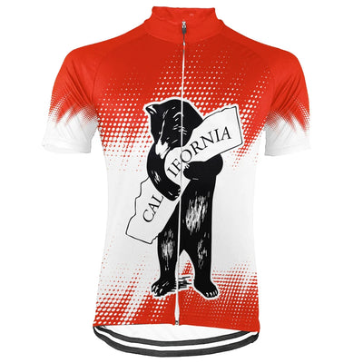 Customized california Men's Cycling Jersey Short Sleeve