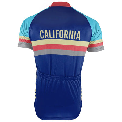 Customized california Men's Cycling Jersey Short Sleeve