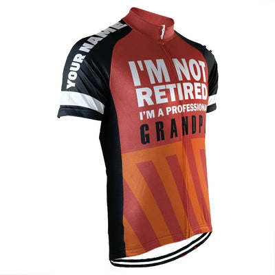 Customized Grandpa Men's Cycling Jersey Short Sleeve