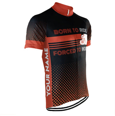 Customized Mtb Men's Cycling Jersey Short Sleeve