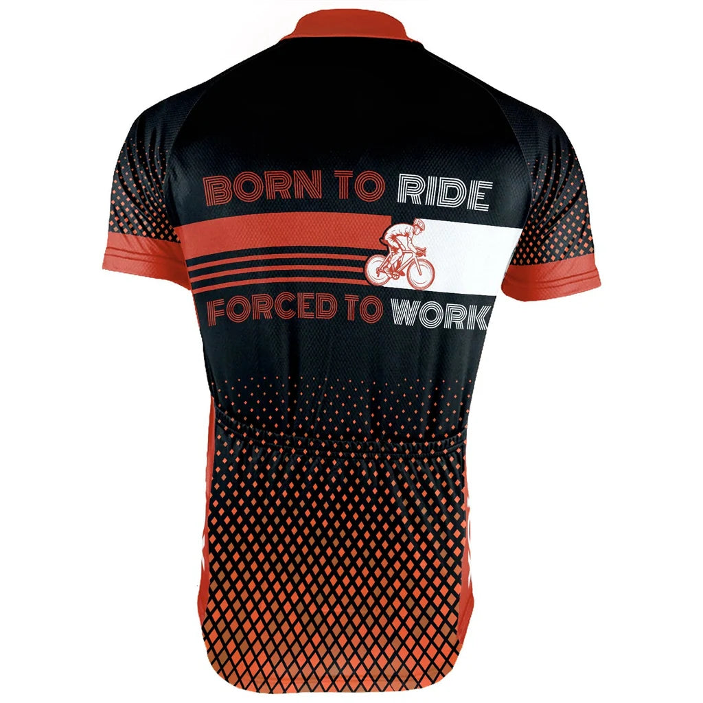 Customized Mtb Men's Cycling Jersey Short Sleeve