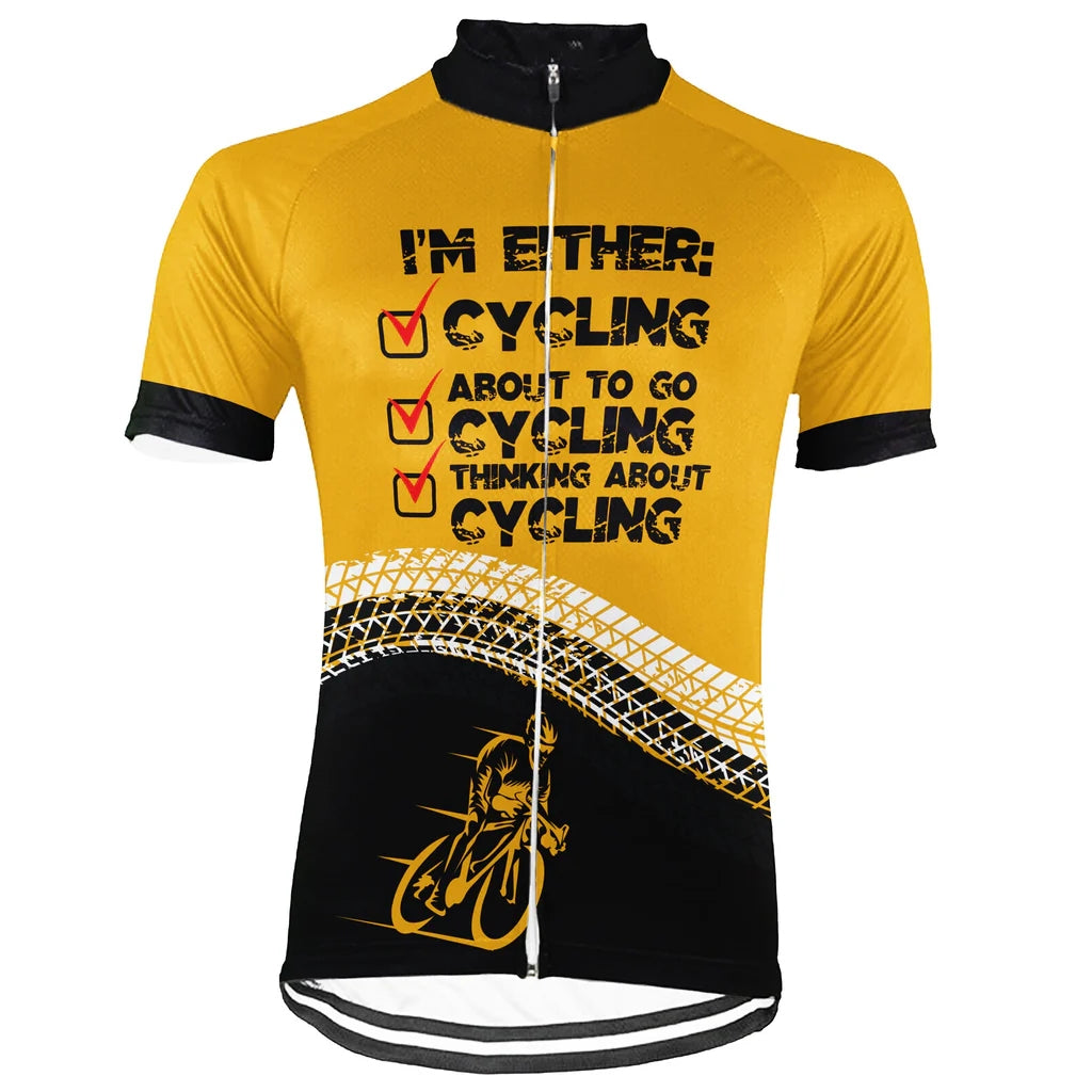 Customized Mtb Men's Cycling Jersey Short Sleeve