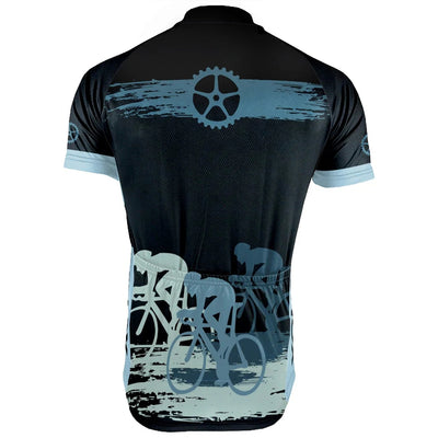 Customized Mtb Men's Cycling Jersey Short Sleeve
