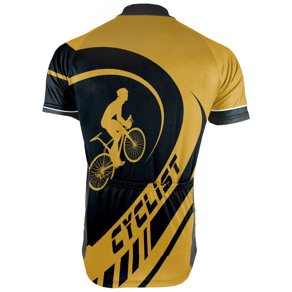 Customized Mtb Men's Cycling Jersey Short Sleeve