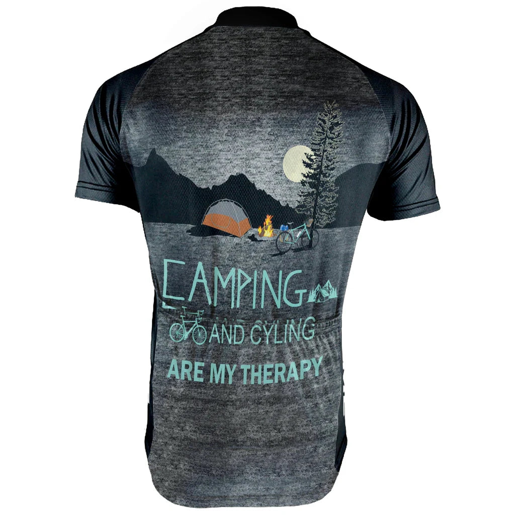 Customized Camping Men's Cycling Jersey Short Sleeve