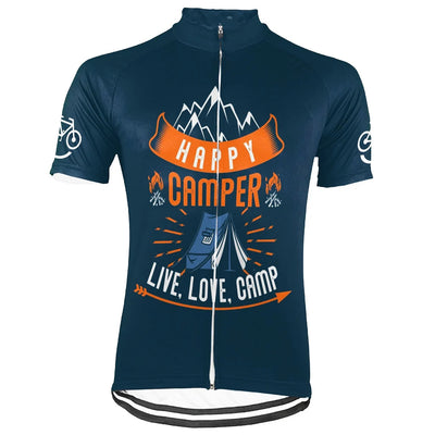 Customized Camping Men's Cycling Jersey Short Sleeve
