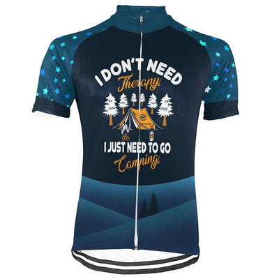 Customized Camping Men's Cycling Jersey Short Sleeve