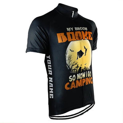 Customized Camping Men's Cycling Jersey Short Sleeve