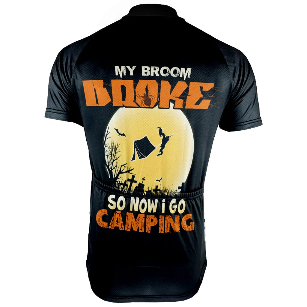 Customized Camping Men's Cycling Jersey Short Sleeve