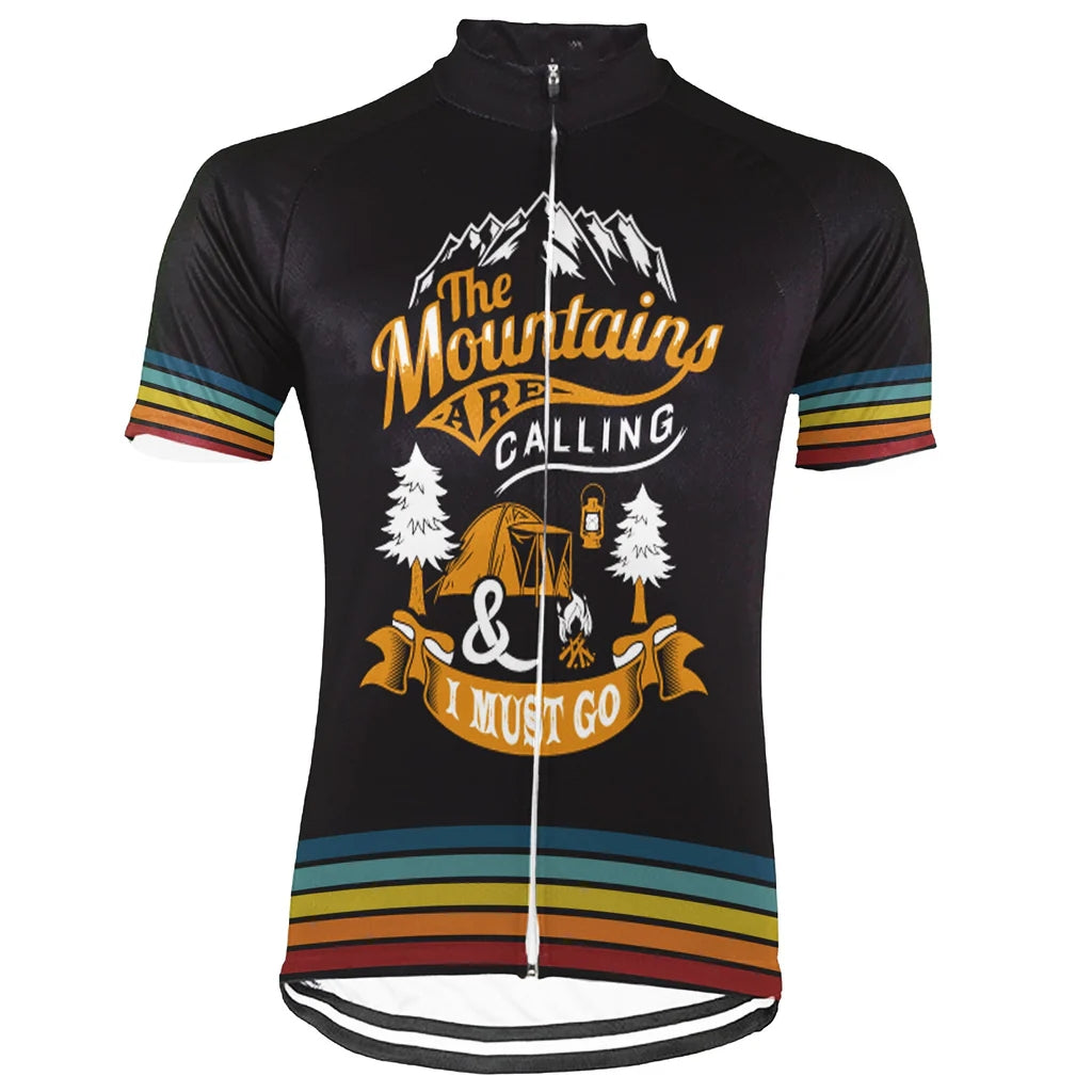 Customized Camping Men's Cycling Jersey Short Sleeve