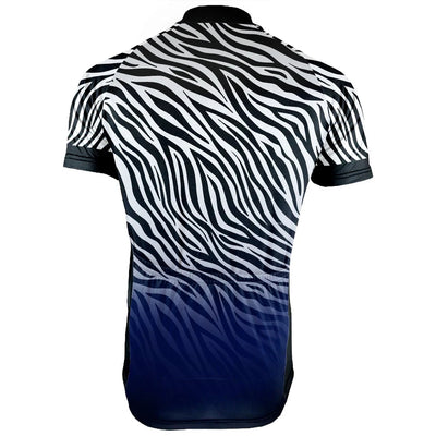 Customized Zebra Men's Cycling Jersey Short Sleeve
