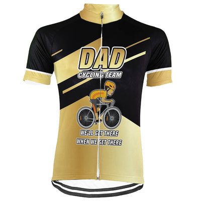 Customized Dad Men's Cycling Jersey Short Sleeve