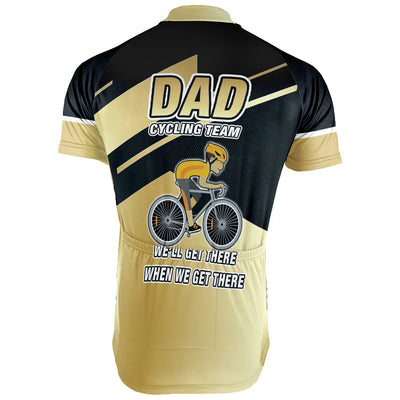 Customized Dad Men's Cycling Jersey Short Sleeve