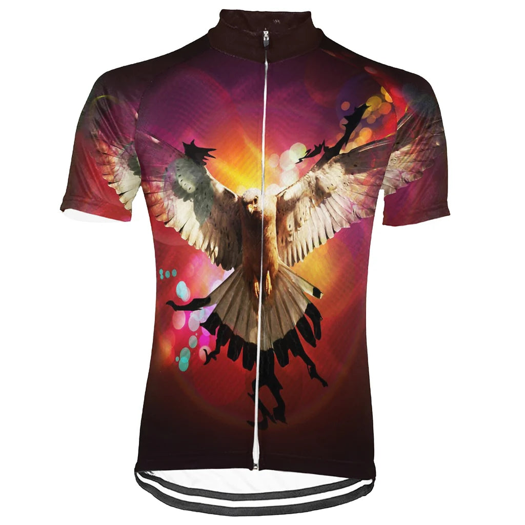 Customized Eagle Men's Cycling Jersey Short Sleeve