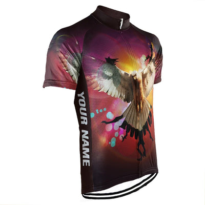 Customized Eagle Men's Cycling Jersey Short Sleeve
