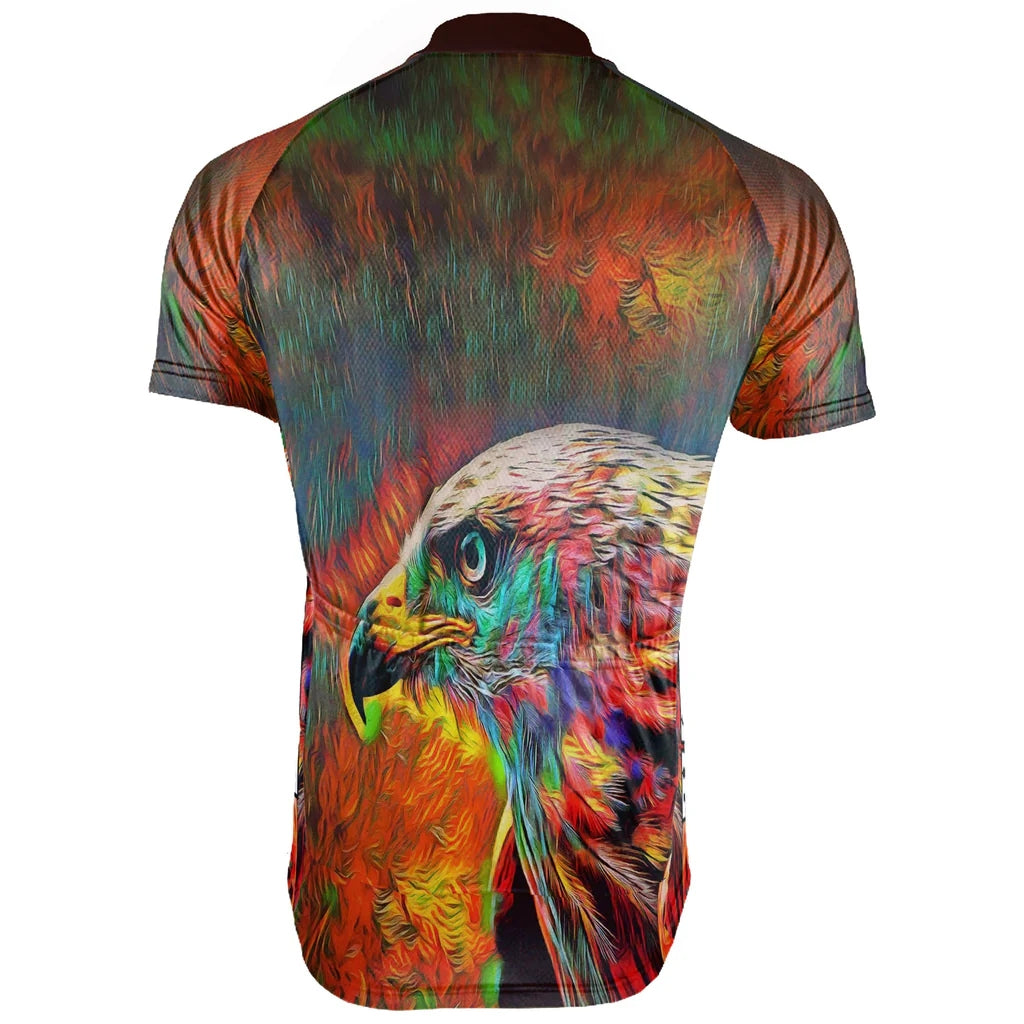 Customized Eagle Men's Cycling Jersey Short Sleeve