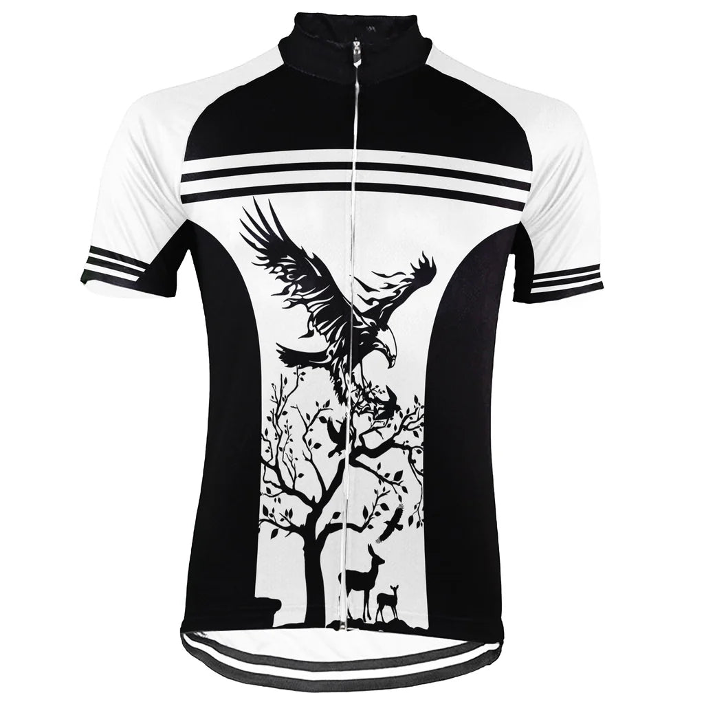 Customized Eagle Men's Cycling Jersey Short Sleeve