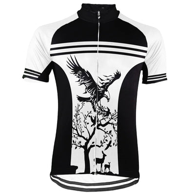 Customized Eagle Men's Cycling Jersey Short Sleeve