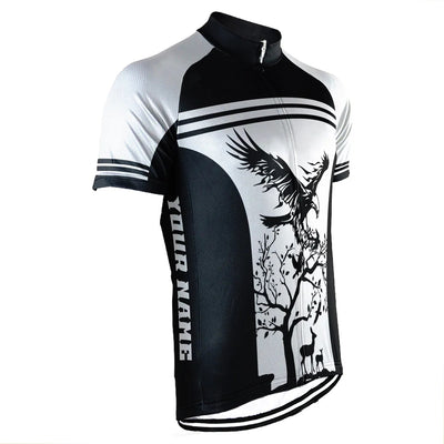 Customized Eagle Men's Cycling Jersey Short Sleeve