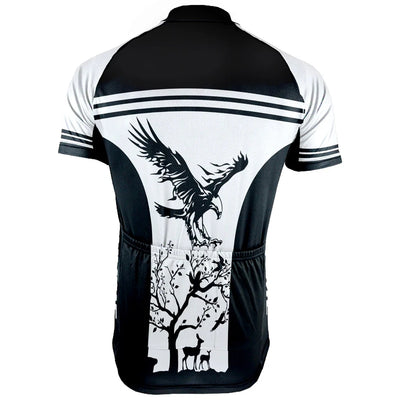 Customized Eagle Men's Cycling Jersey Short Sleeve