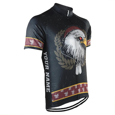 Customized Eagle Men's Cycling Jersey Short Sleeve