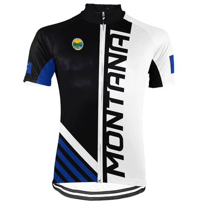Customized Montana Men's Short Sleeve Cycling Jersey