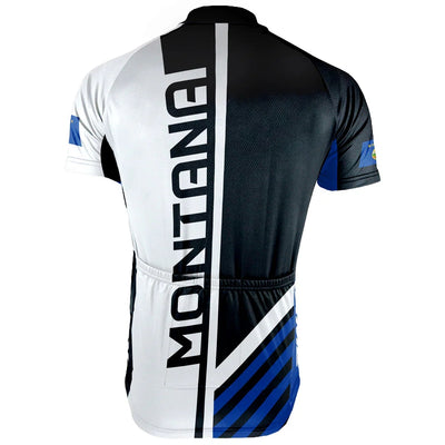 Customized Montana Men's Short Sleeve Cycling Jersey