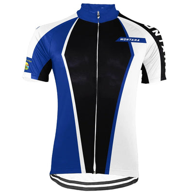 Customized Montana Men's Short Sleeve Cycling Jersey