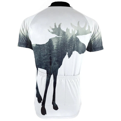 Customized Moose Men's Cycling Jersey Short Sleeve