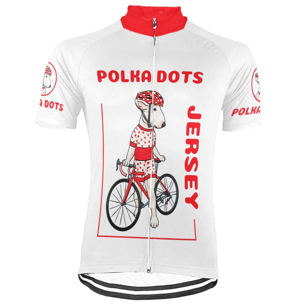 Customized Dog Men's Cycling Jersey Short Sleeve