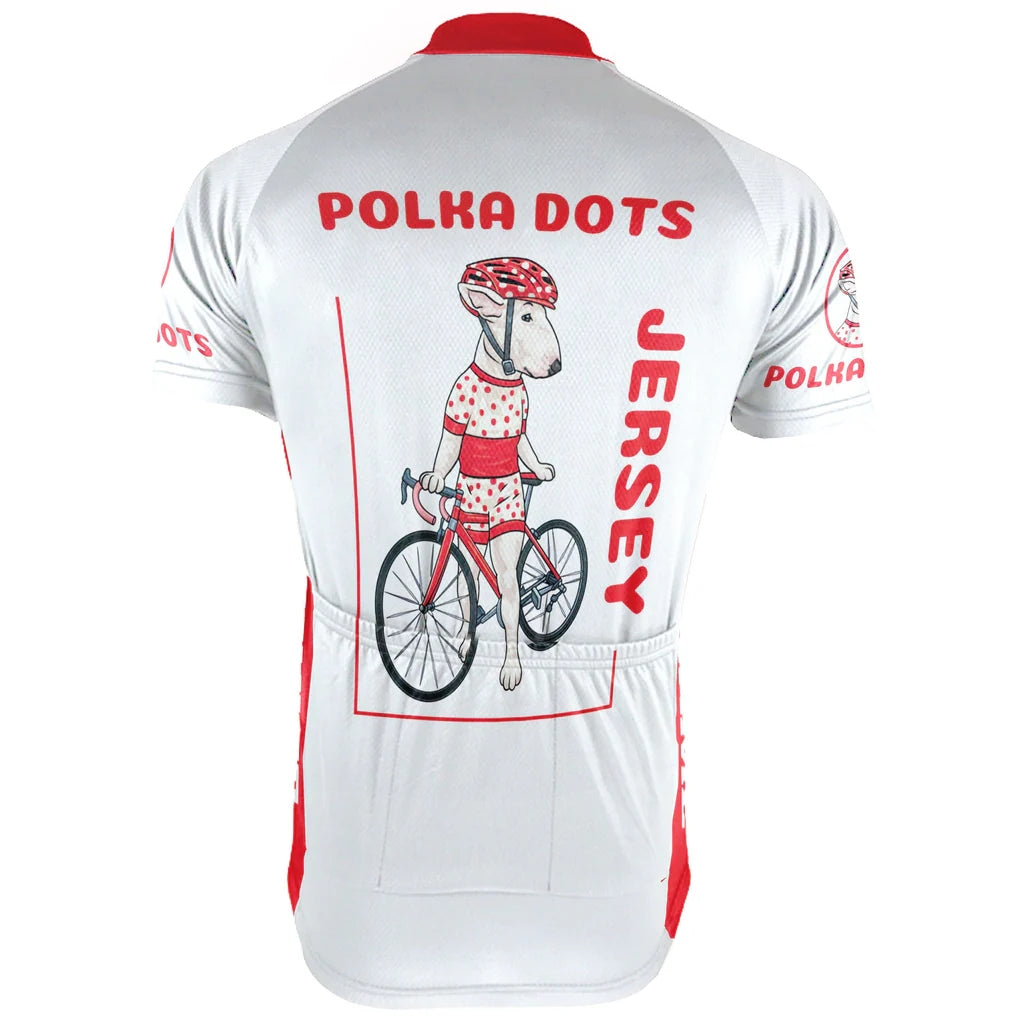 Customized Dog Men's Cycling Jersey Short Sleeve