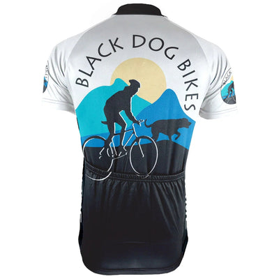 Customized Dog Men's Cycling Jersey Short Sleeve