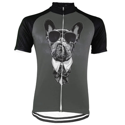 Customized Dog Men's Cycling Jersey Short Sleeve