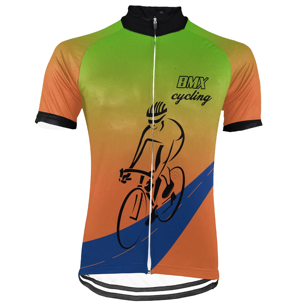 Customized BMX Men's Cycling Jersey Short Sleeve