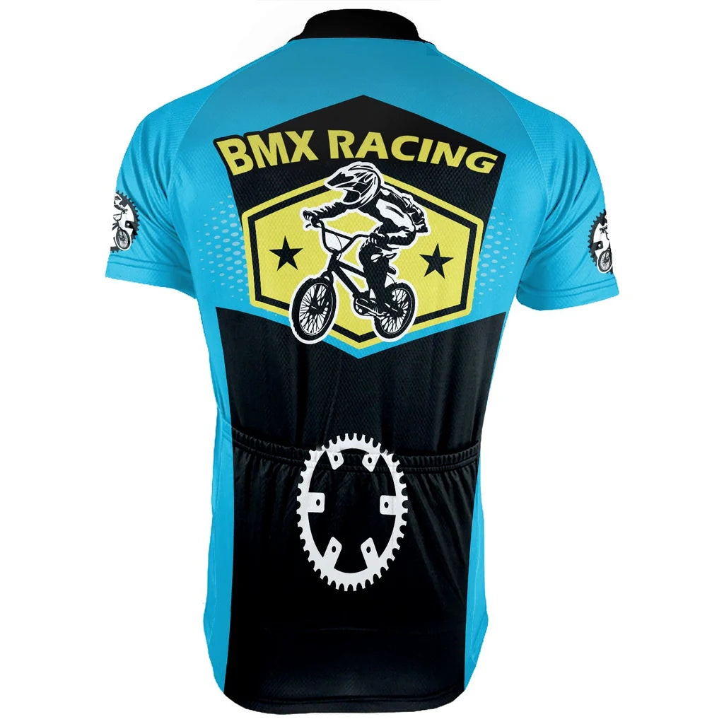 Customized BMX Men's Cycling Jersey Short Sleeve