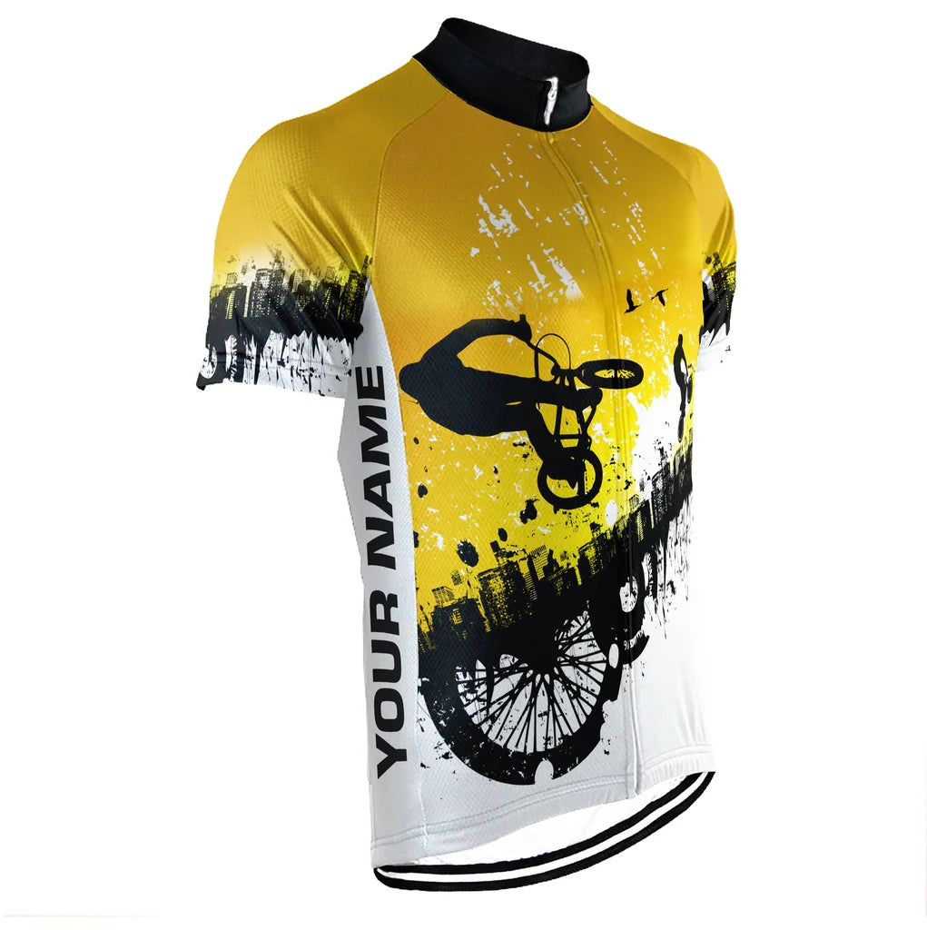 Customized BMX Men's Cycling Jersey Short Sleeve